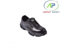 Giày BHLĐ thấp cổ 015 Black size 40